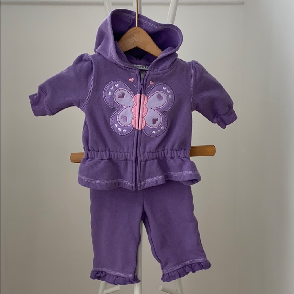 SALE 3/$12 Butterfly Outfit